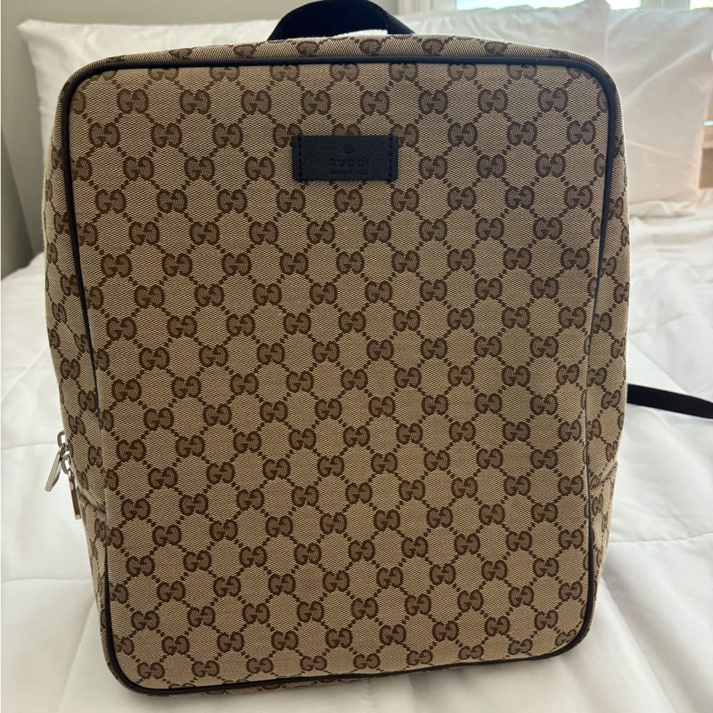 Gucci Canvas Backpack